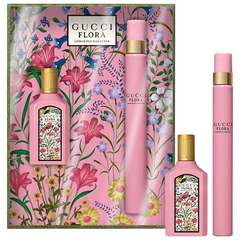 gucci mini flora gorgeous gardenia eau de parfum gift set|Gucci Flora gorgeous gardenia boots.